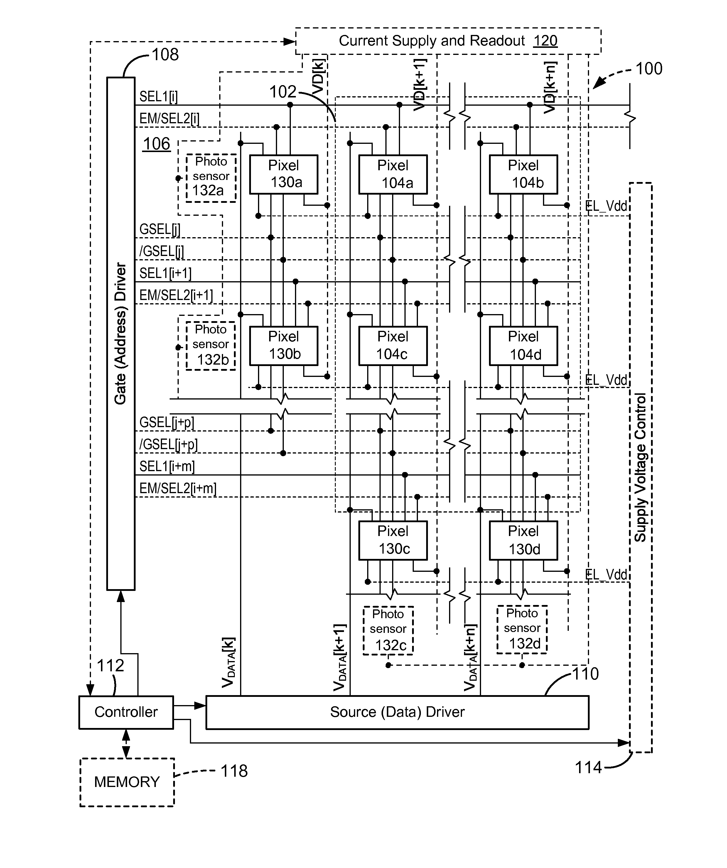 System and methods for extracting correlation curves for an organic light emitting device