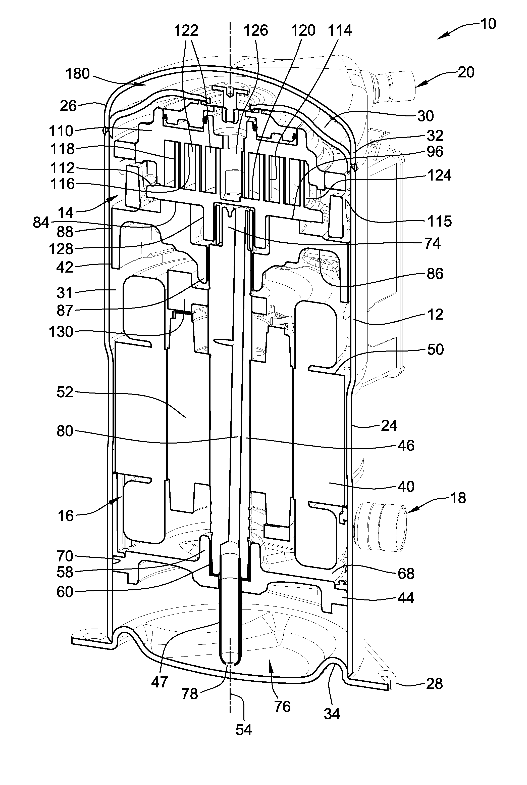 Scroll Compressor With Slider Block