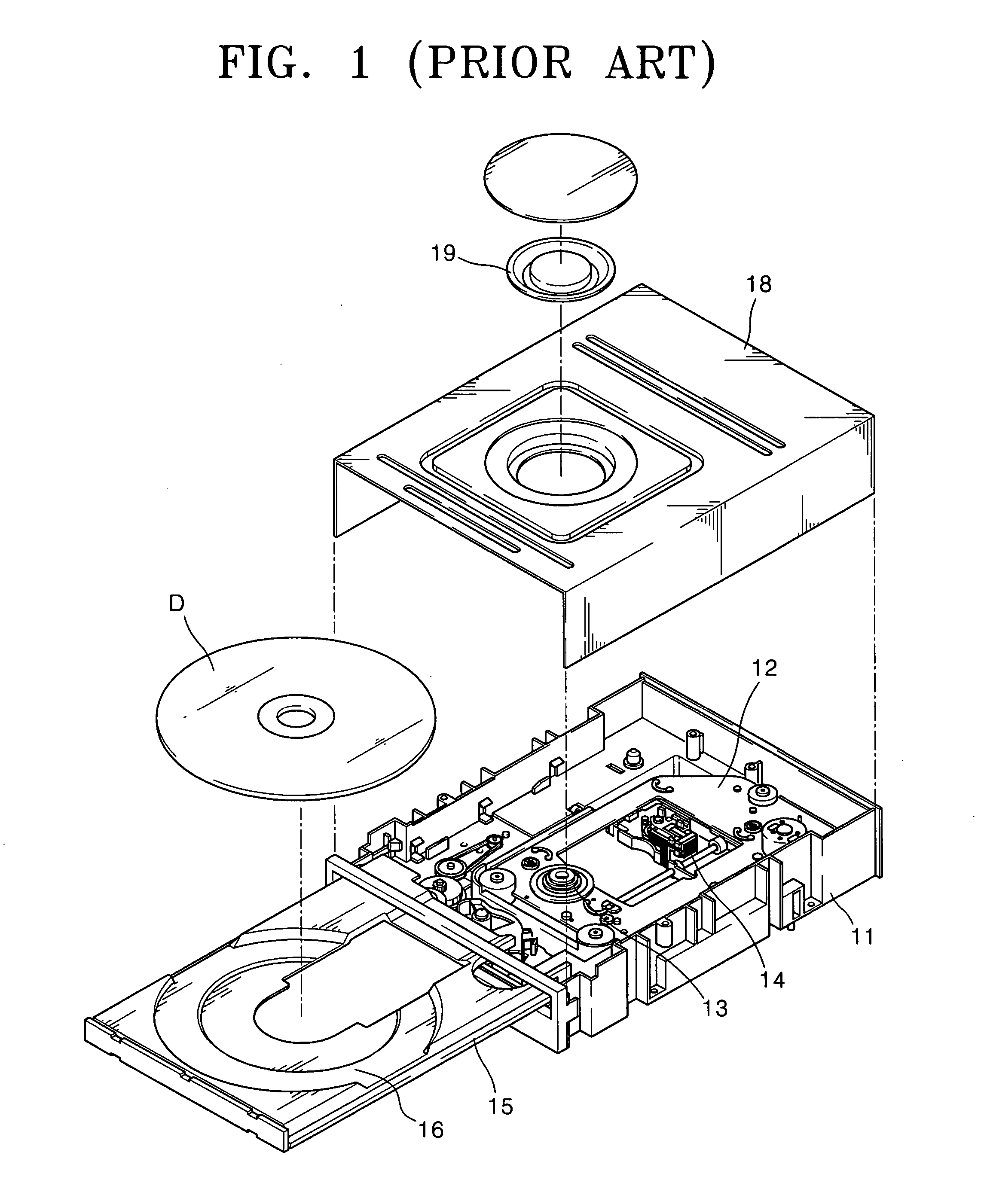 Optical disc drive using noise reducing unit