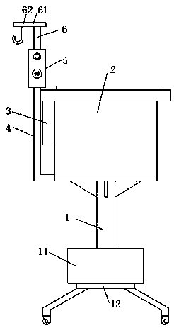 Movable medical vehicle capable of monitoring infusion conditions