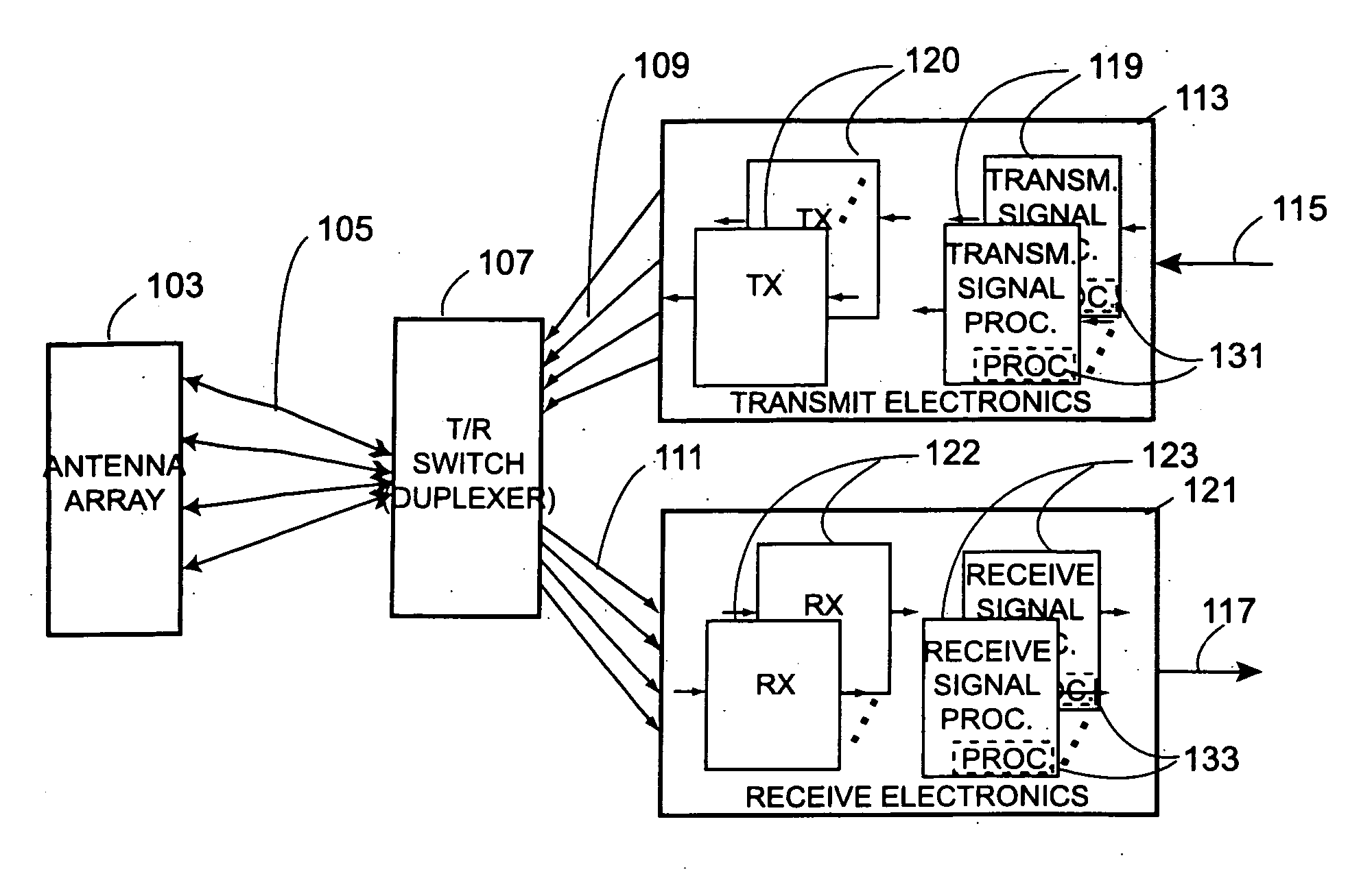 Null deepening for an adaptive antenna based communication station