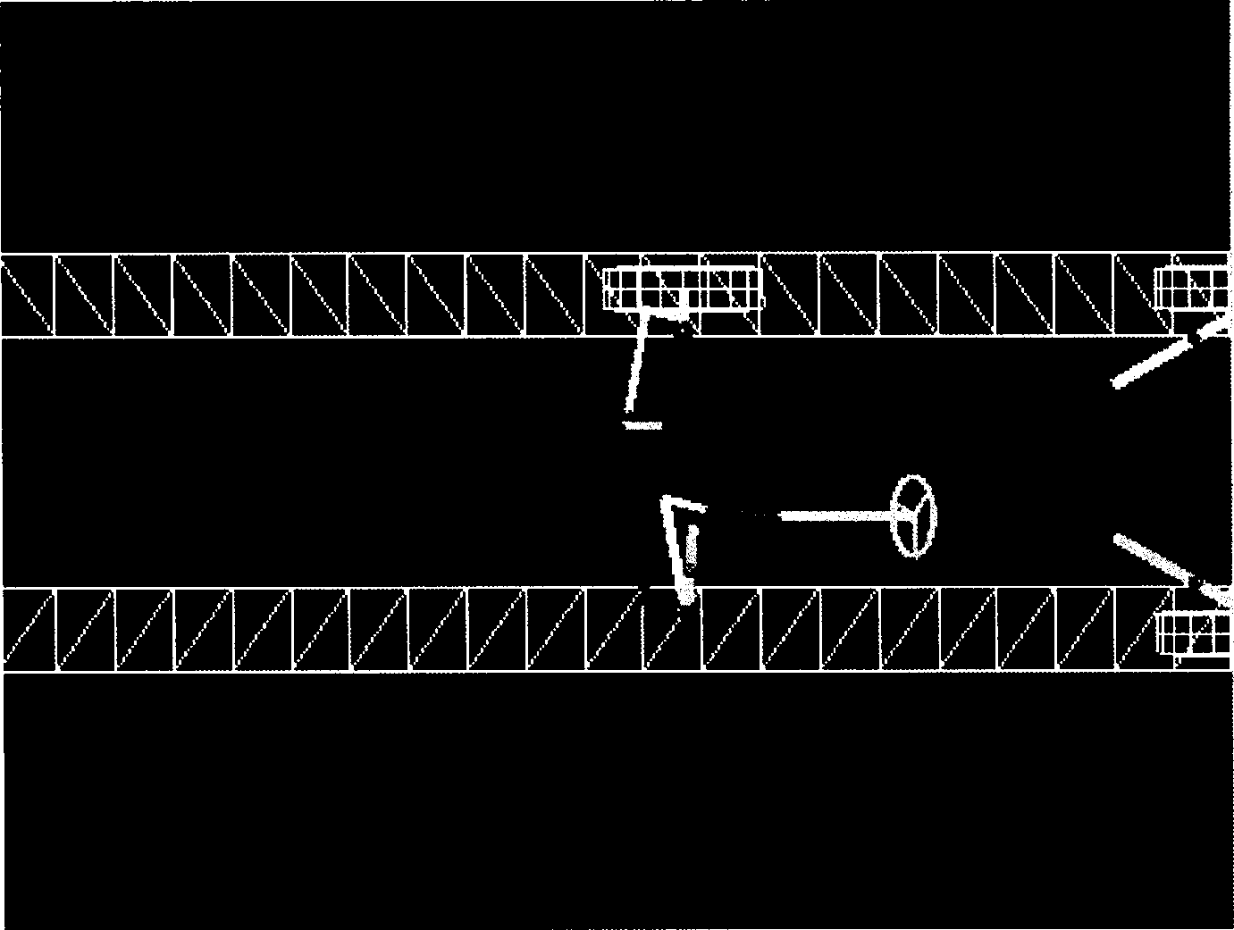 Three-dimensional pavement generating method applying to virtual prototype system