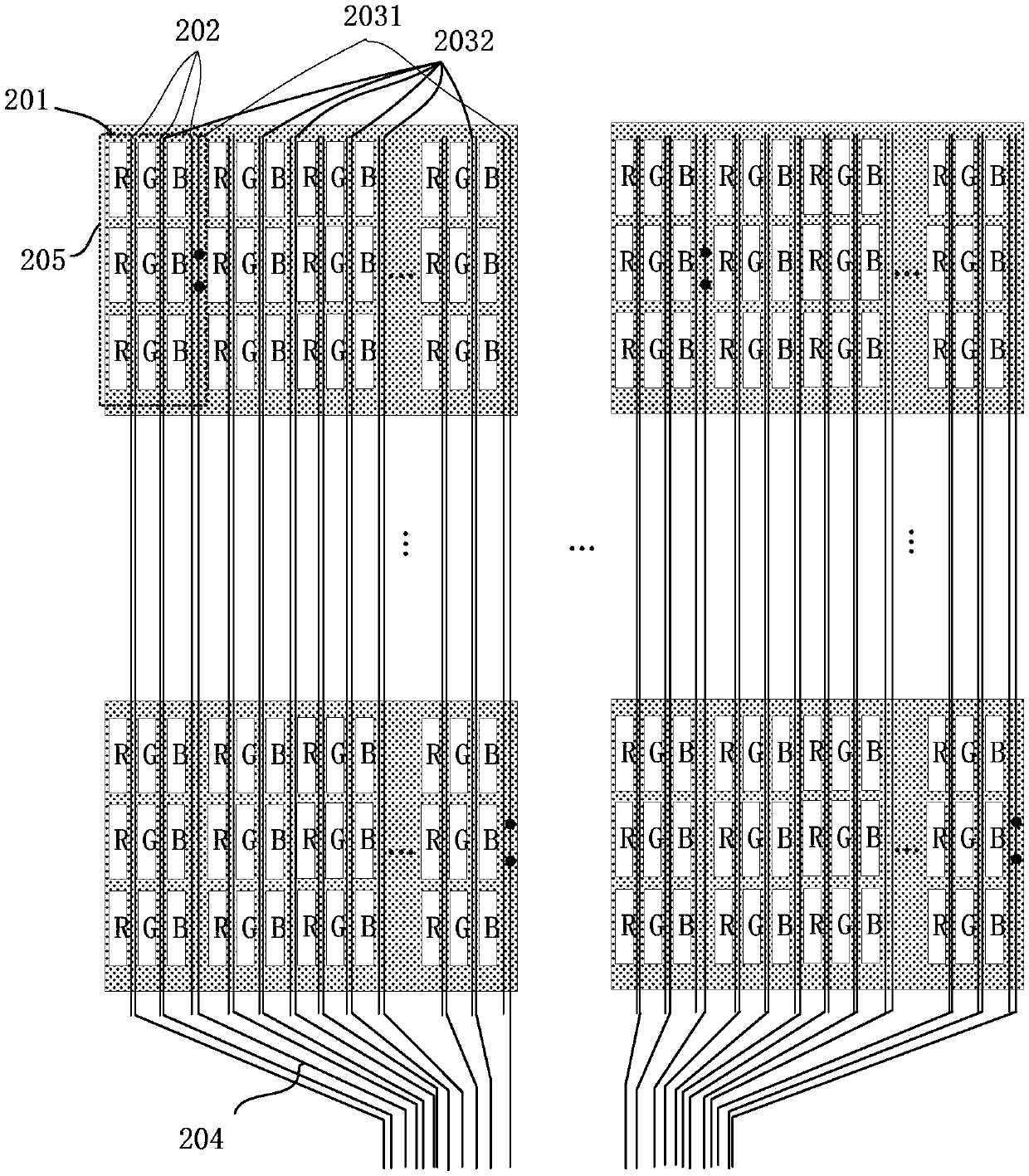 Touch display substrate and touch display device