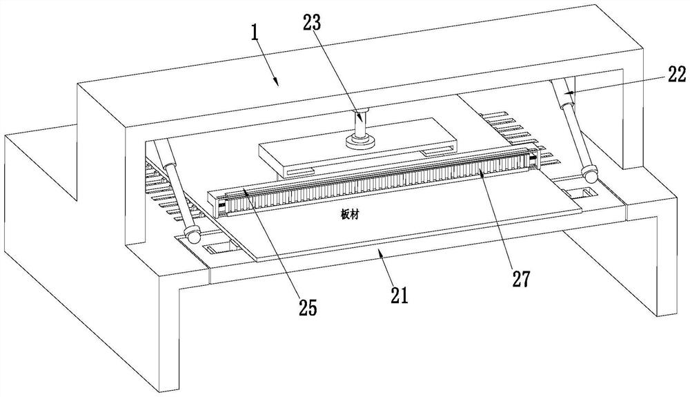 A kind of hydraulic bending machine for cabinet body of power distribution cabinet