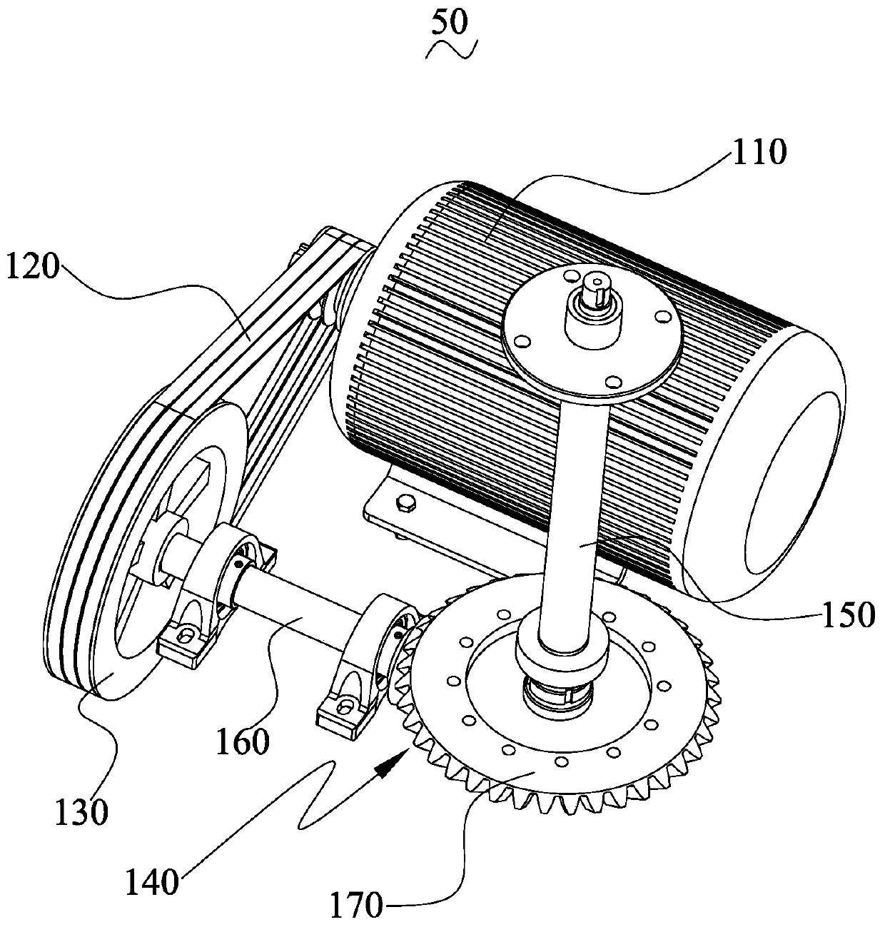 Meatball production equipment with rotary drum and production method thereof