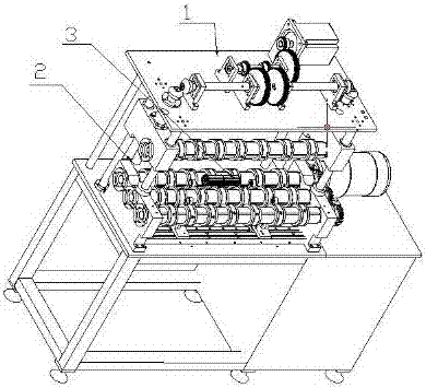 Wind wheel roller press