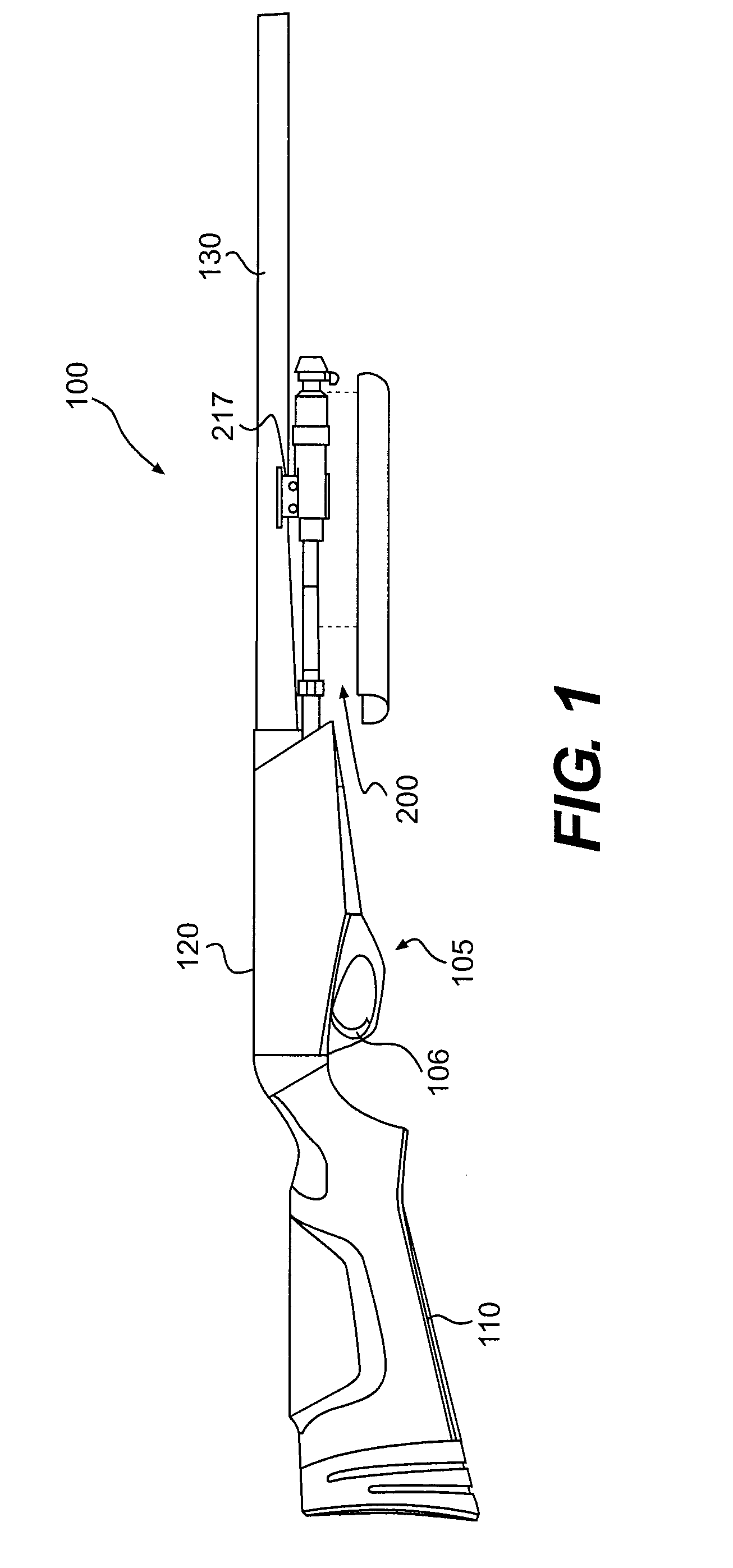 Gas system for firearms