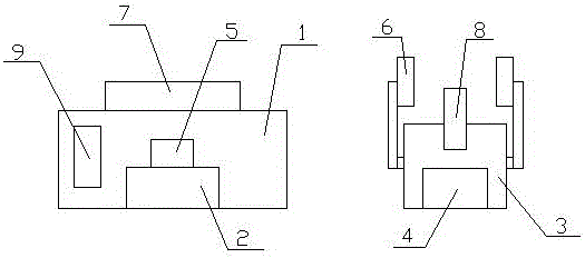 Common frequency resonance wireless charging device based on vehicle-mounted DA mutual control system