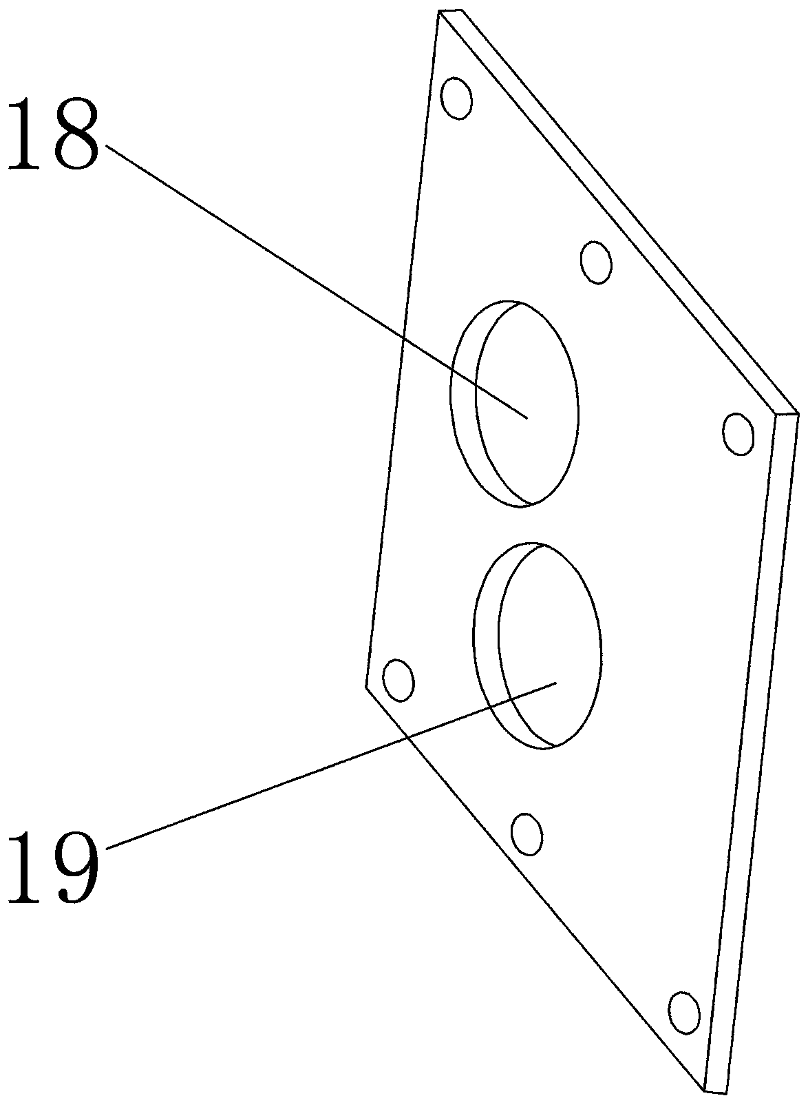 Primary wind speed wear-resistant type measuring device