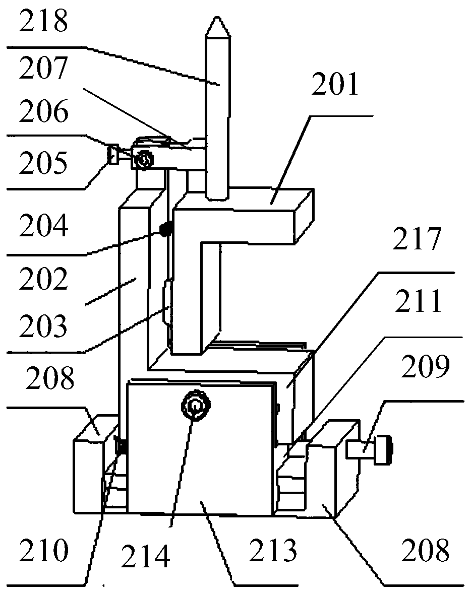 A position and attitude adjustment method for a position and attitude adjustment mechanism and antenna test