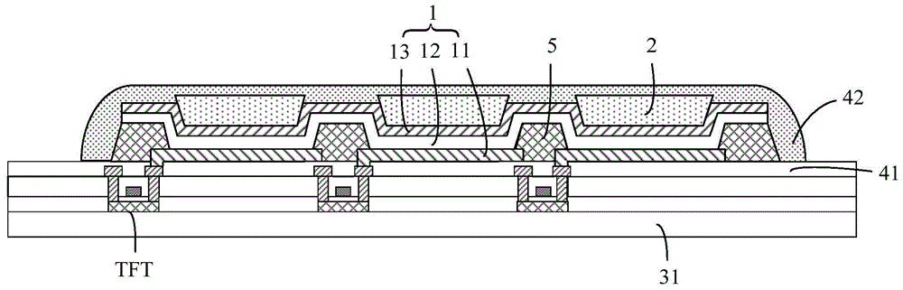 Array substrate, color film substrate and display device