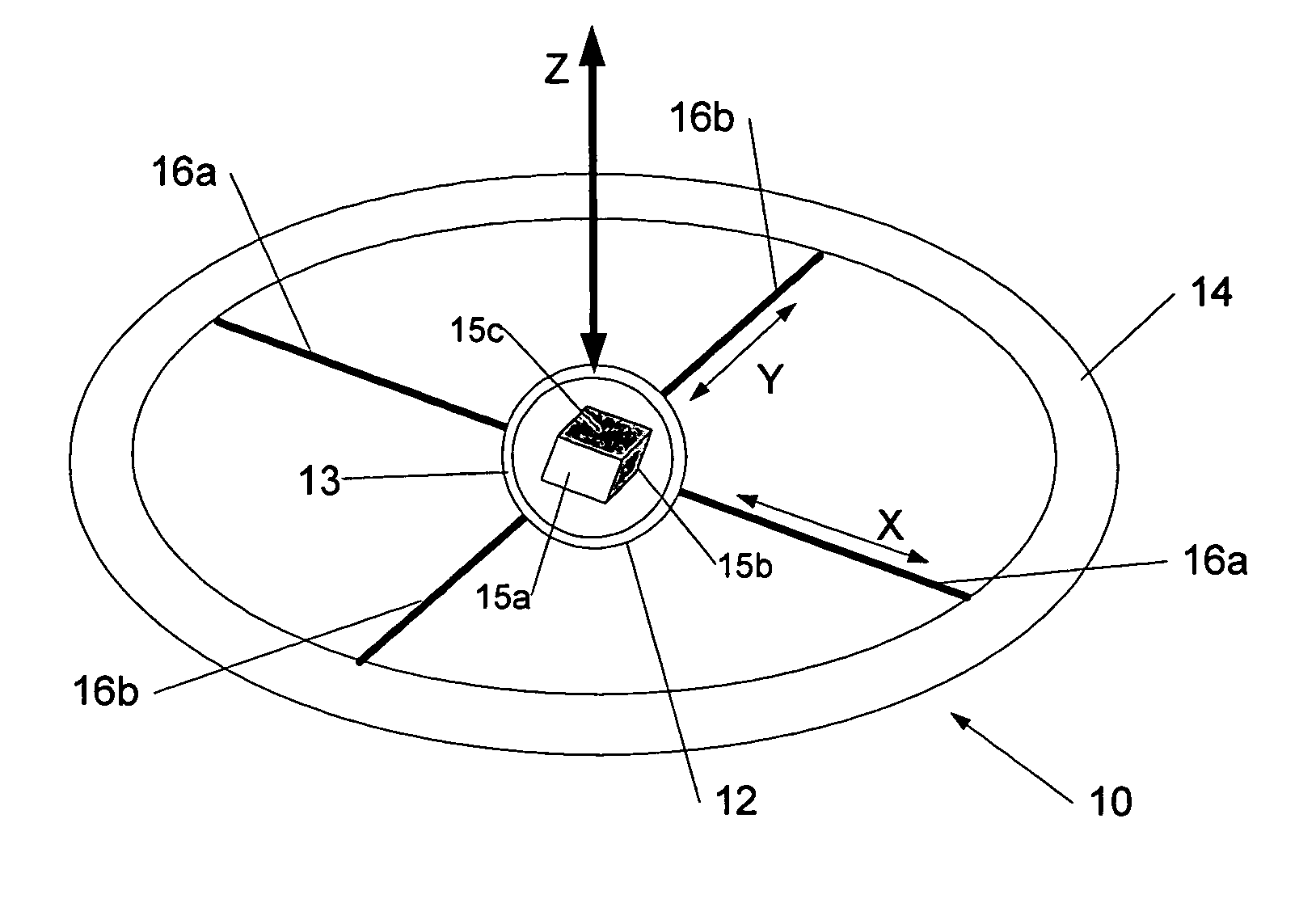 Compact shooter localization system and method