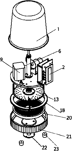 Portable full-automatic fly catcher