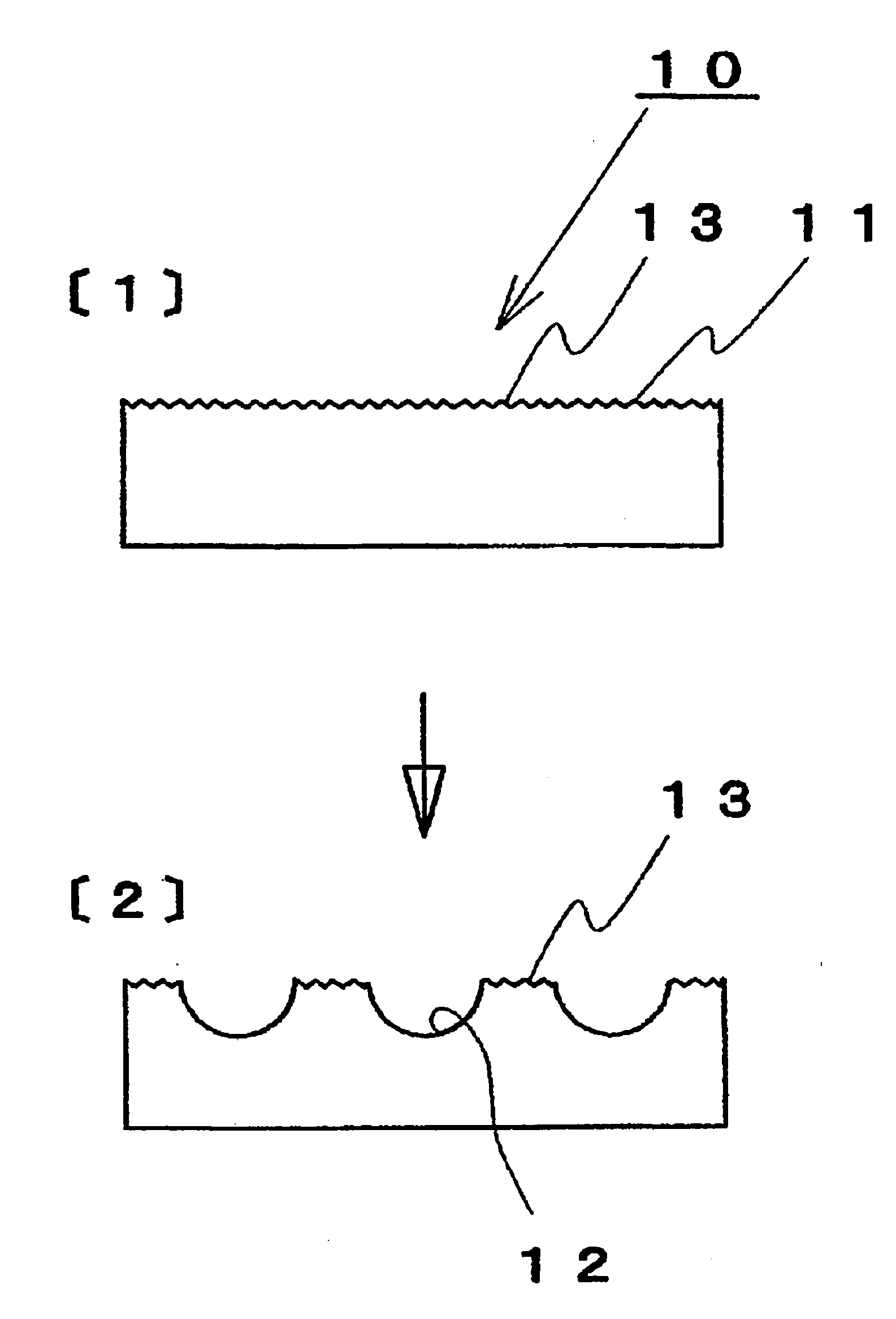 Method for processing cavity surface of casting mold