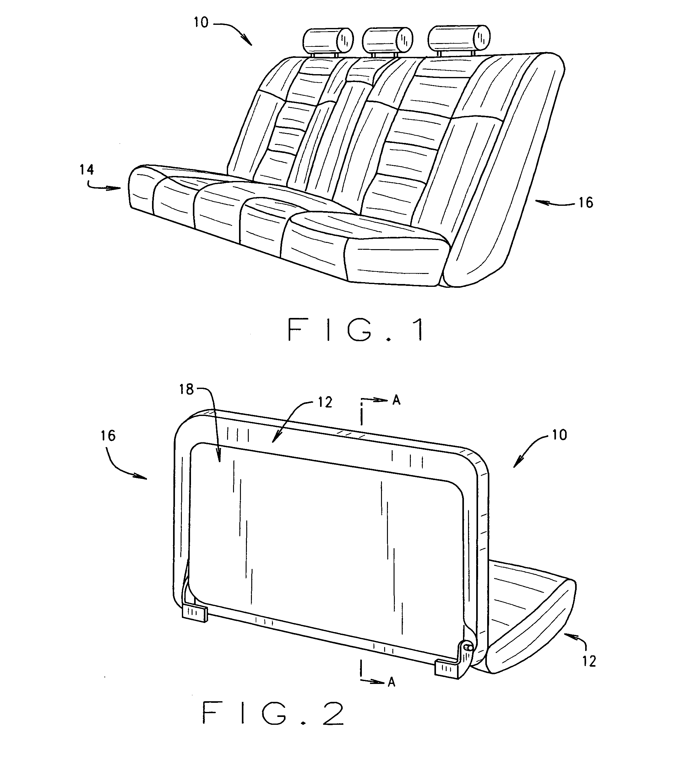 Automotive interior structural components with integral close-out panel