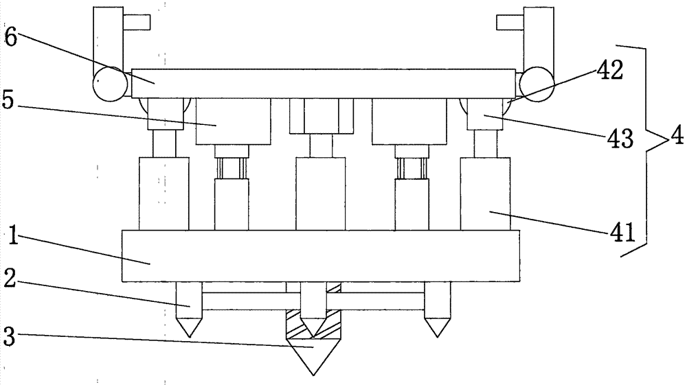 Safe stopping device of building construction material elevator