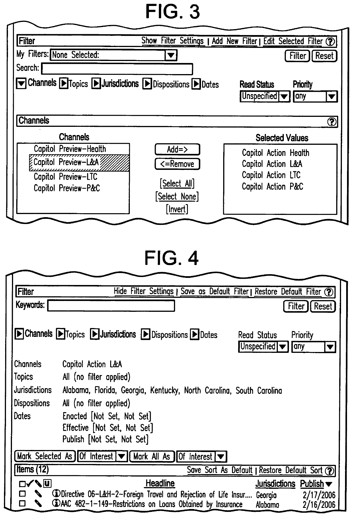 Subscription apparatus and method