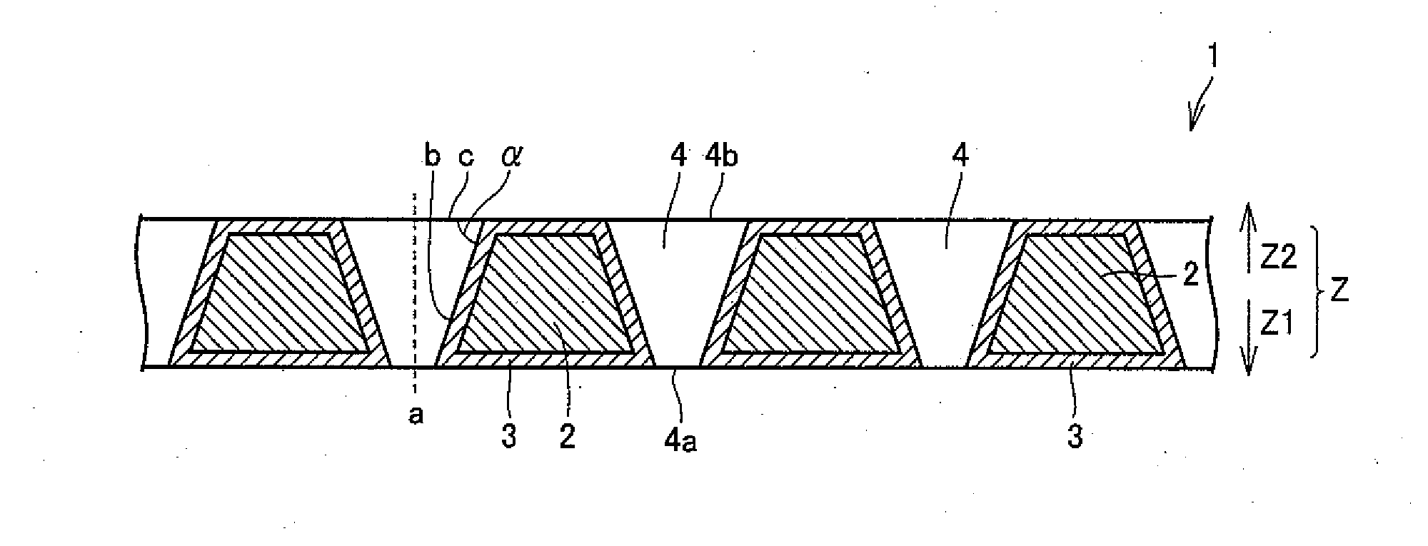 Diamond electrode, method for producing same, and electrolytic bath