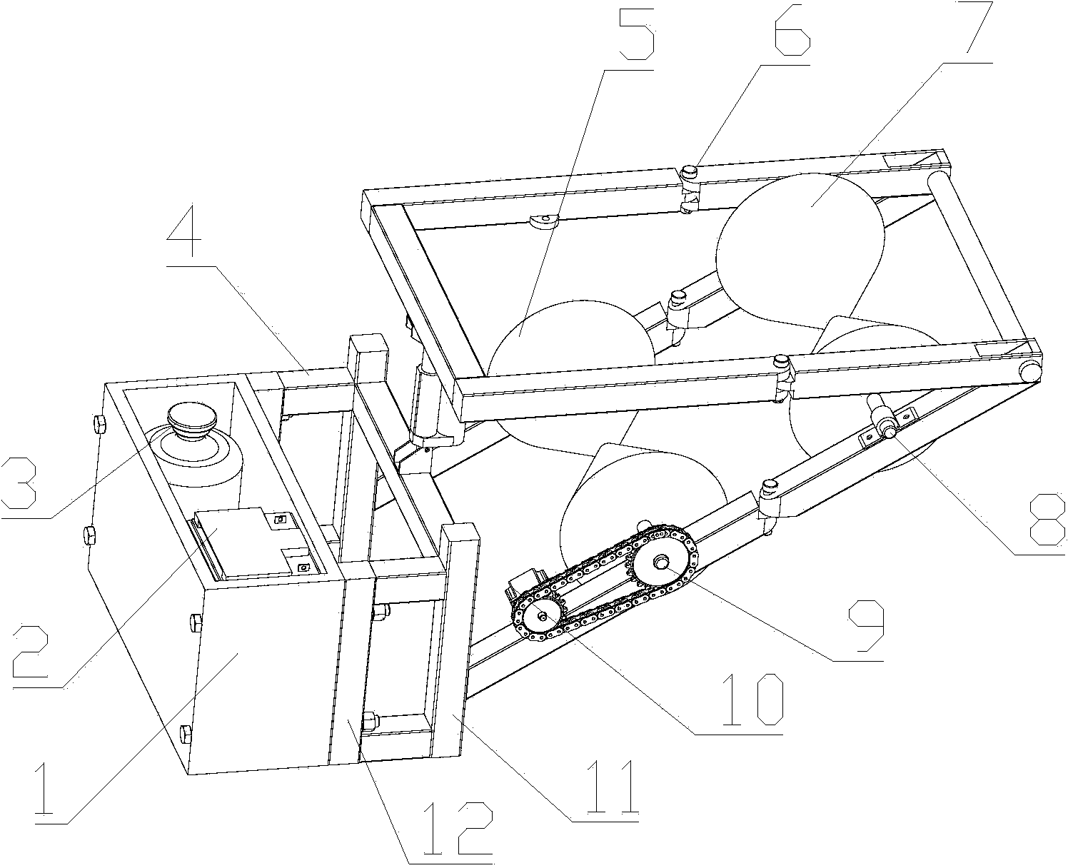 Fast-growing wood pruning and maintaining robot and control method thereof