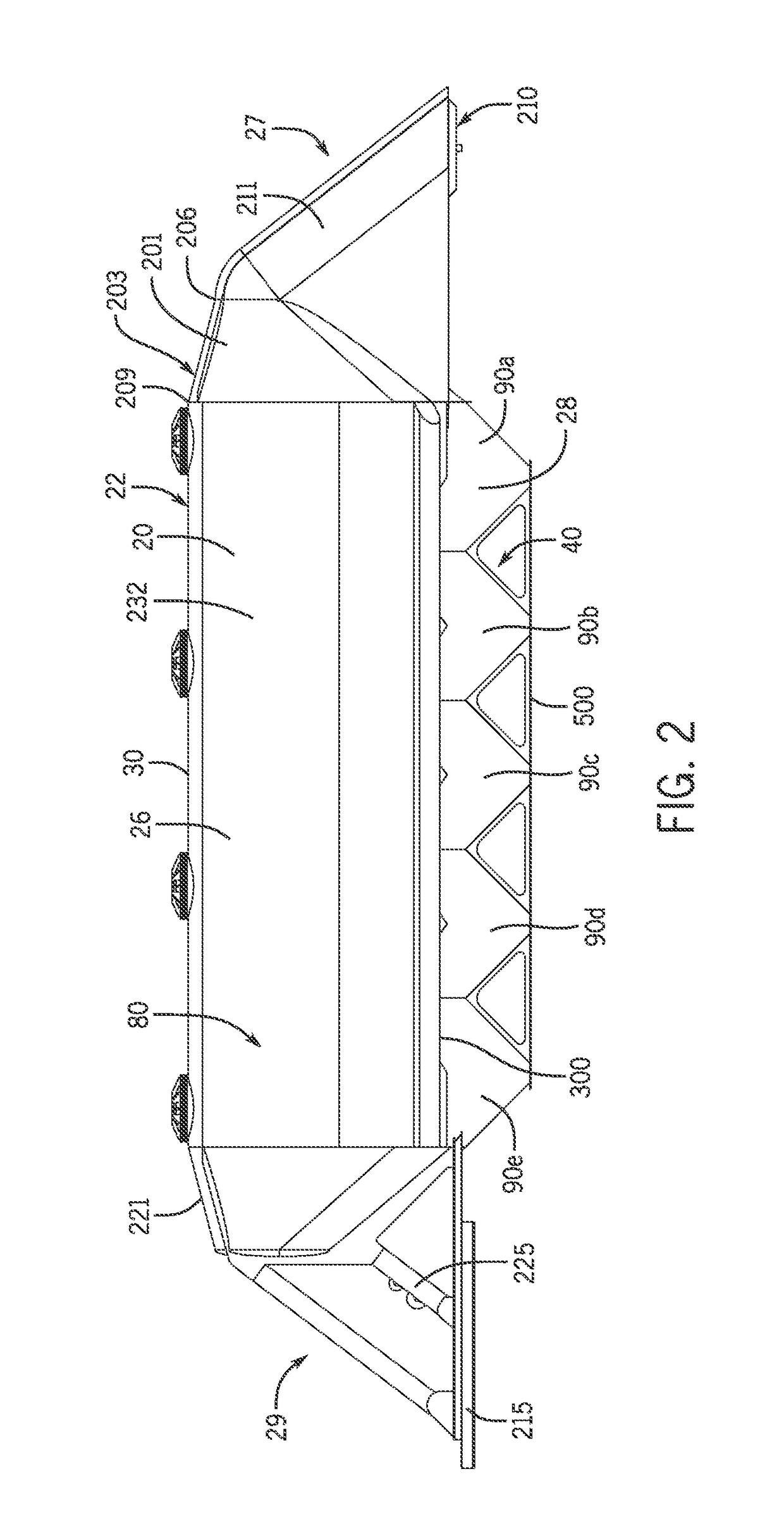 Pneumatic tank trailer