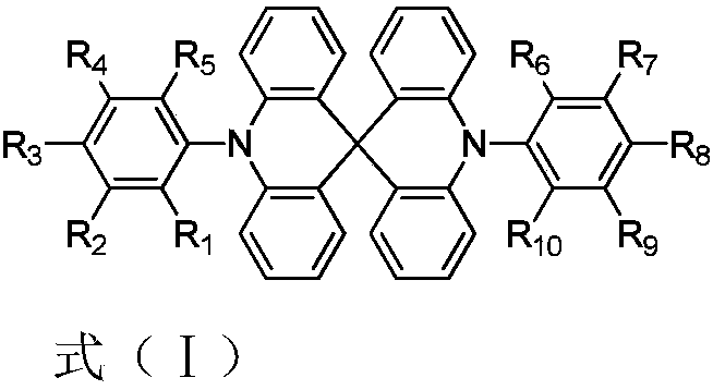 Thermally-activated delayed fluorescence materials and application thereof