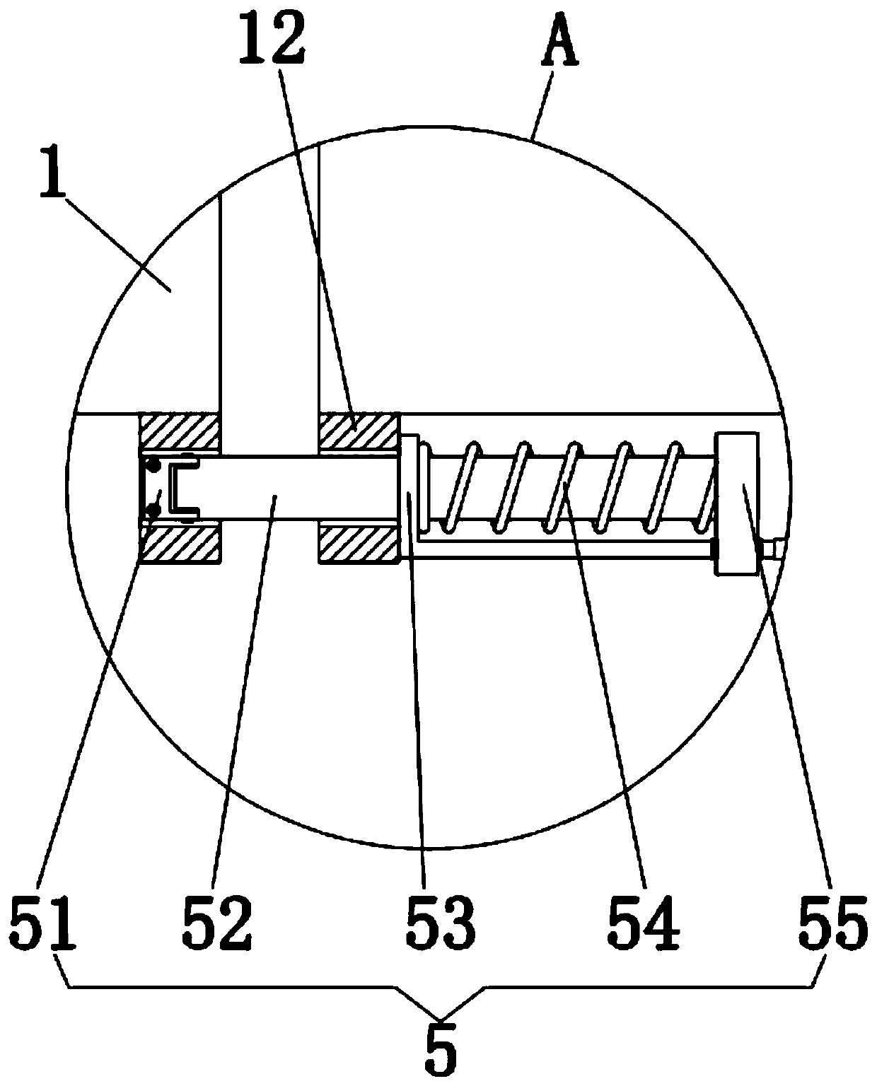 Greening maintenance trunk surface cleaning device