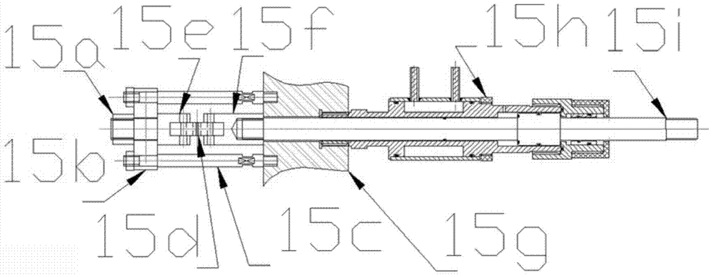 Slow stretching experimental device with high-temperature high-pressure circulating water and using method