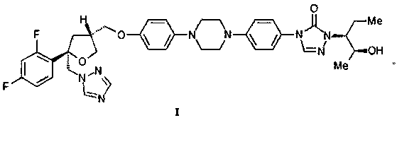 Preparation method of novel triazole antifungal drug