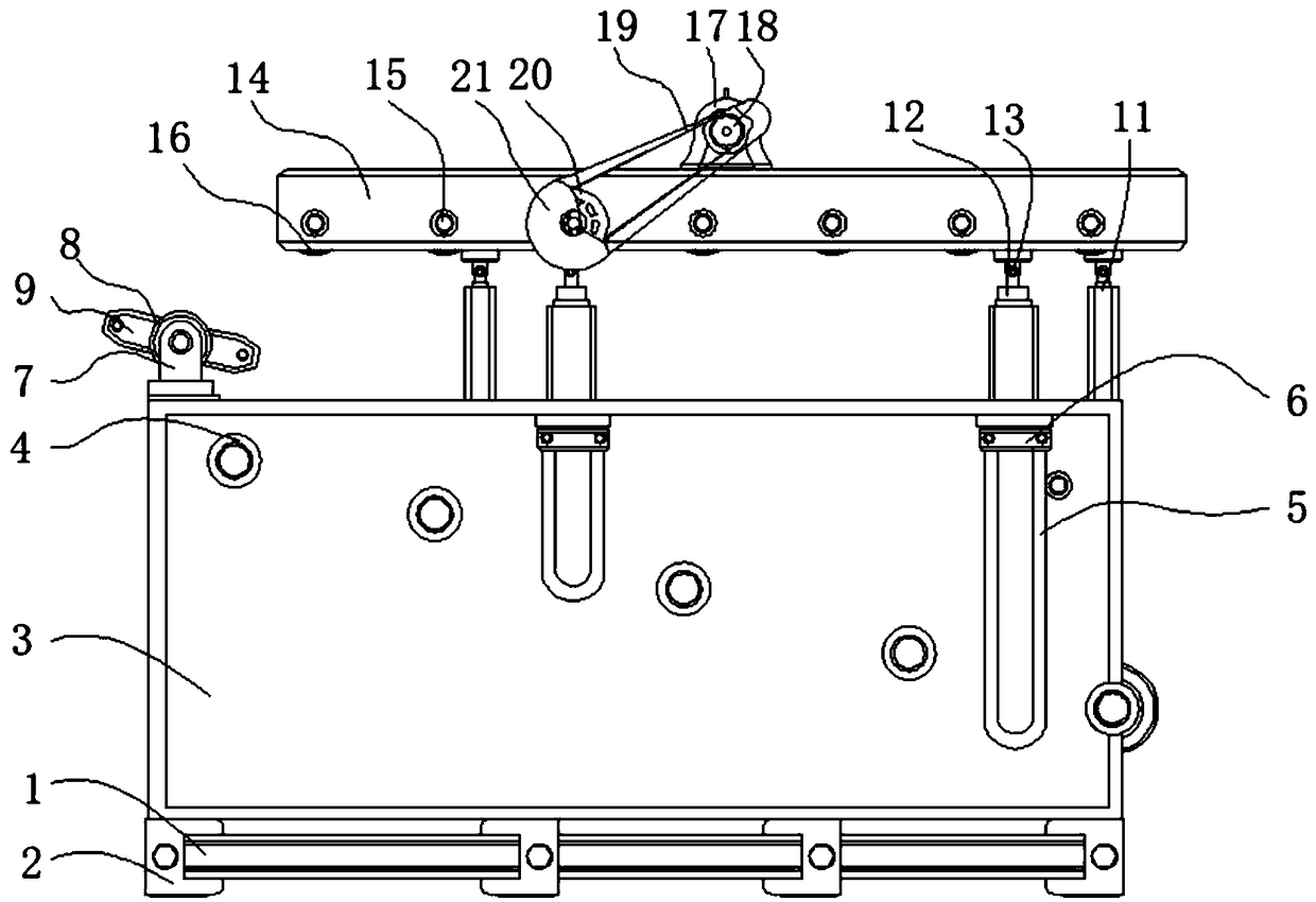 High-speed numerical control knitting machine with self-lubricating structure and controllable discharging position