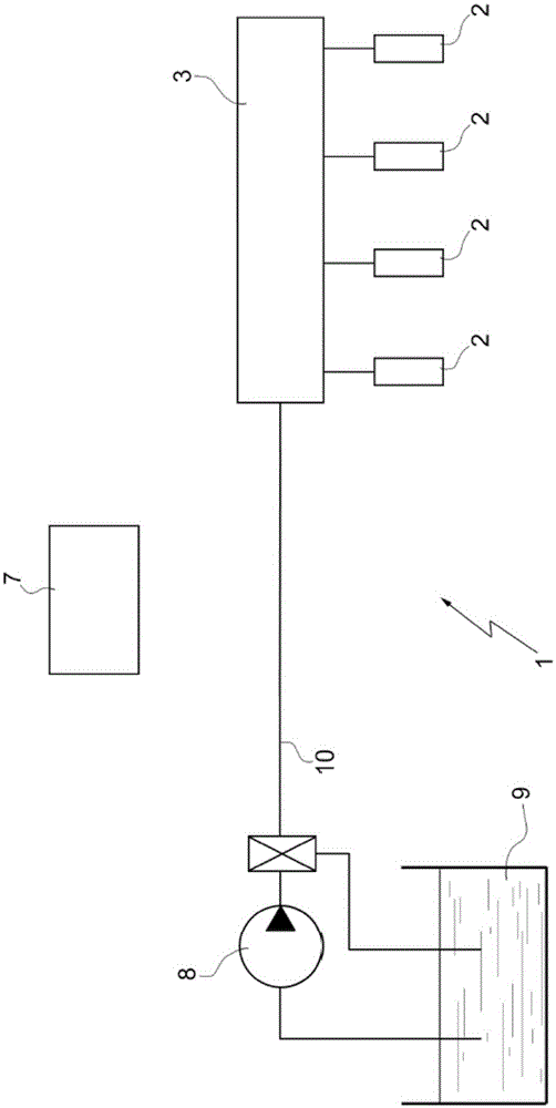 Method for controlling injection in combustion cycle of cylinder of internal combustion engine indirectly