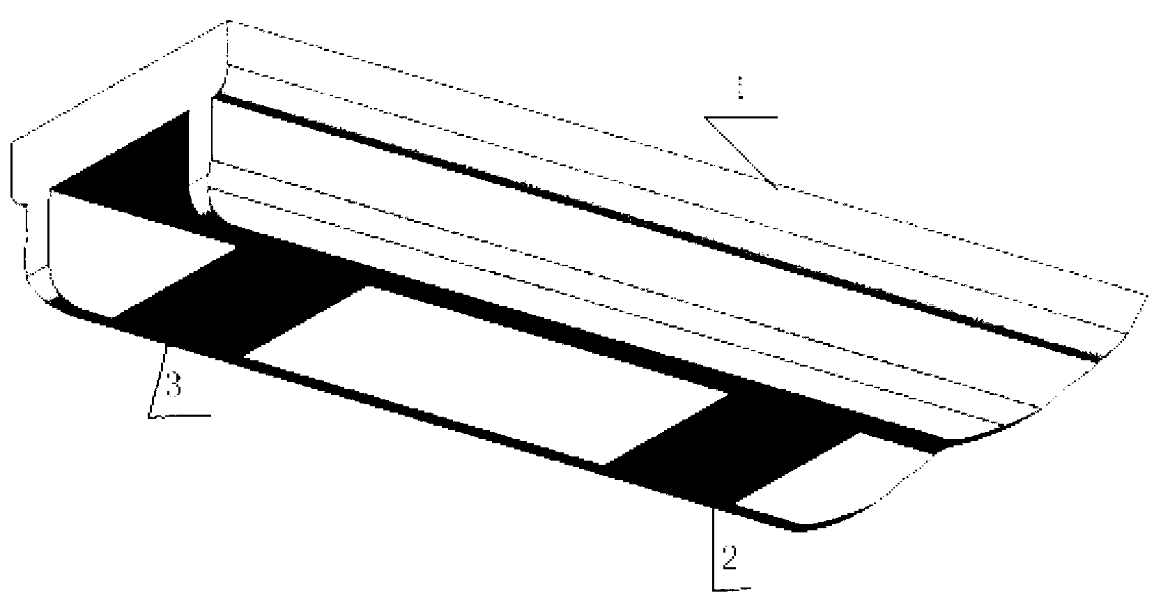 Joint automatic control device for inner flaps/outer flaps of hydrofoil catamaran