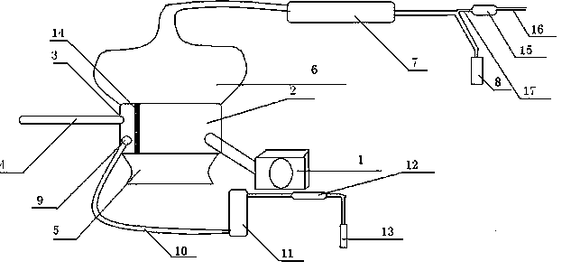 Method and device for treating organic wastewater