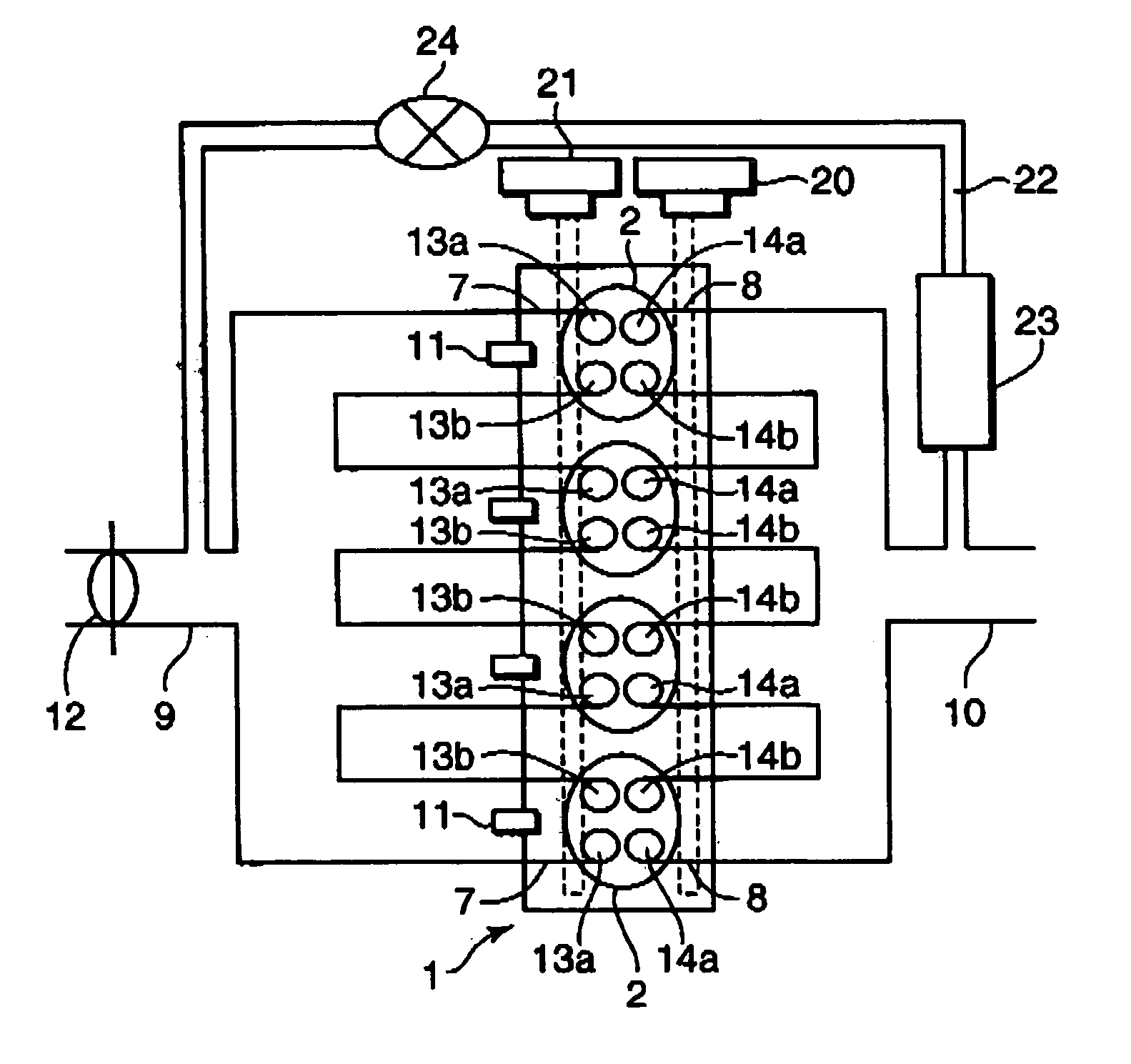 Control device for spark-ignition engine