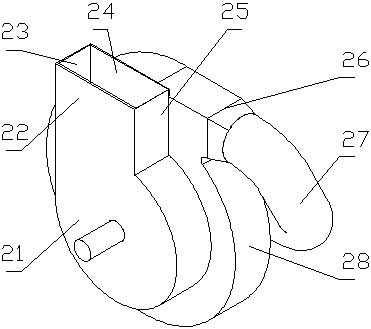 Mill for drying and pulverizing high-moisture and high-viscosity material and application method thereof