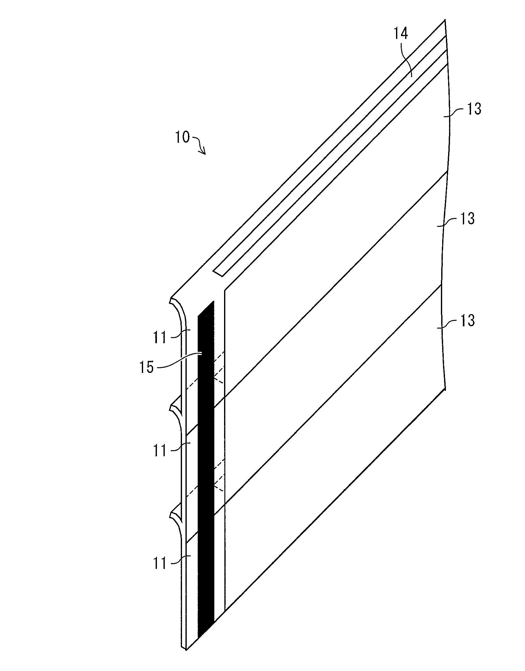 Light emitting panel device wherein a plurality of panels respectively having light emitting sections are connected, and image display device and illuminating device provided with the light emitting panel device