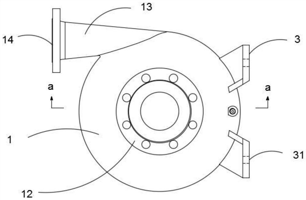 Spiral flow high-lift constant pressure pump body