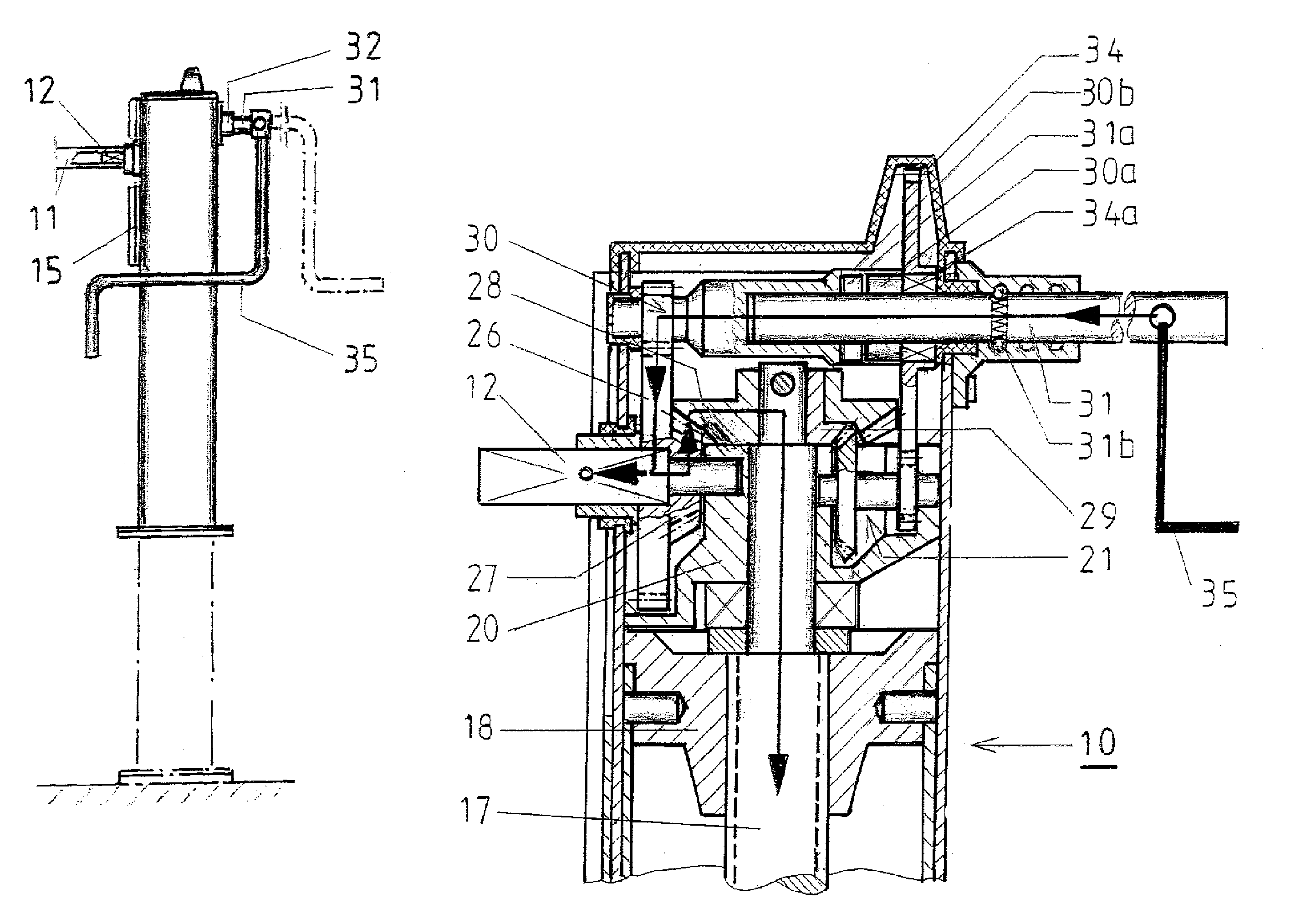 Height adjustable support for semitrailers or the like