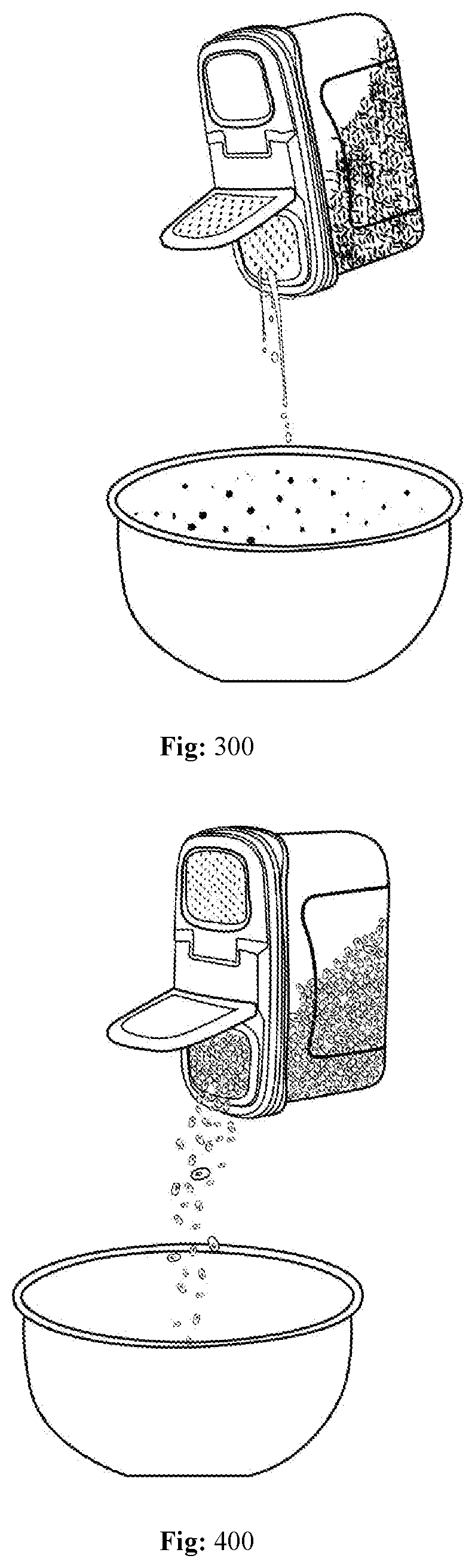 Dual Function Storage Container Lid with Strainer