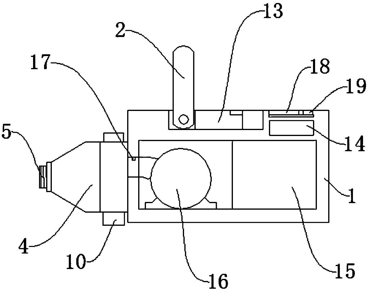 Novel medical sputum suction device