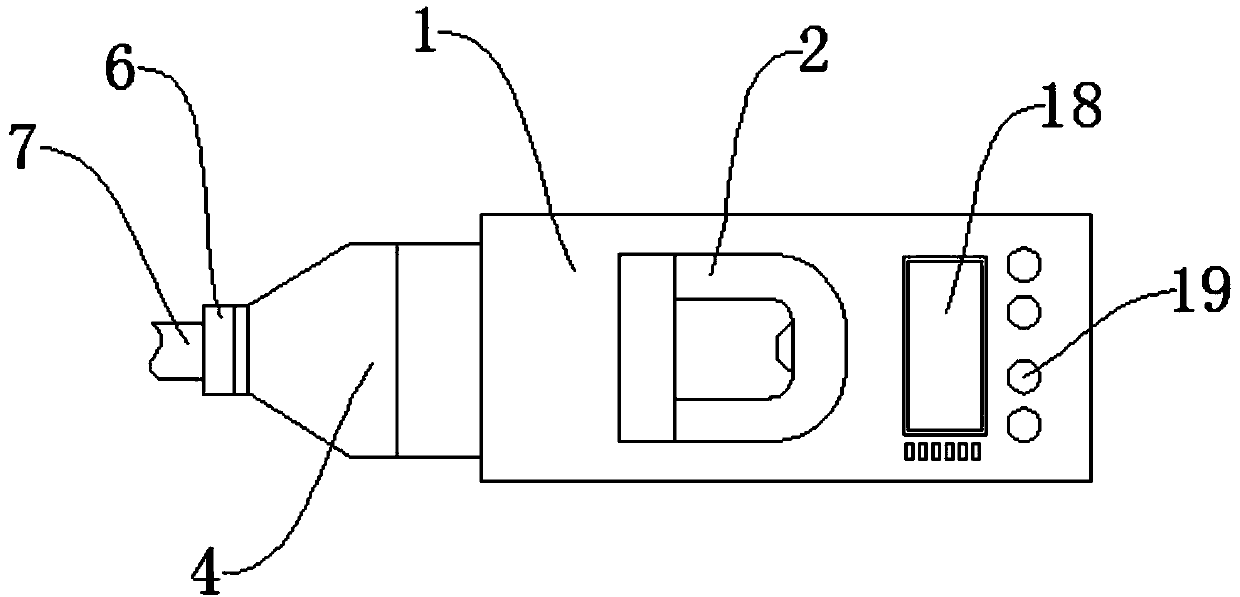 Novel medical sputum suction device