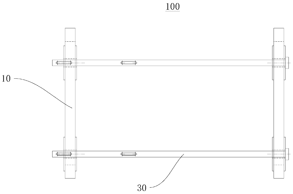 Fastening sand tooling and turbine casing casting system