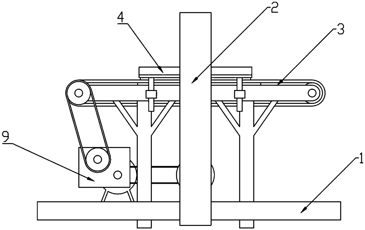 Diced meat cutting machine