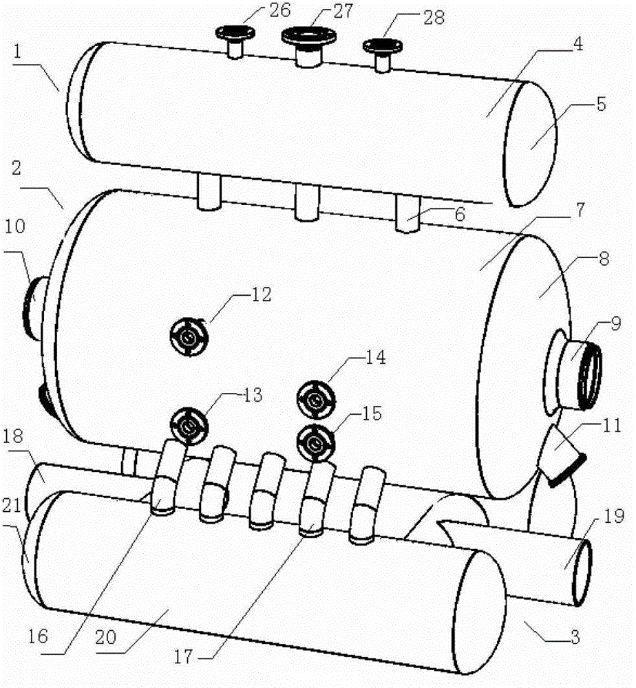 Fused salt steam generator