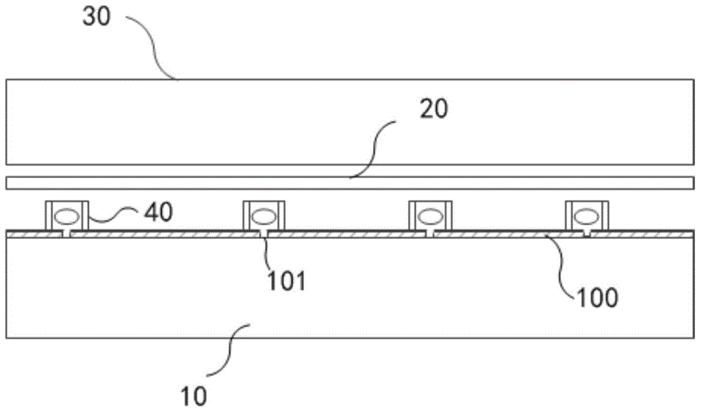 360-degree transparent LED glass and preparation method thereof