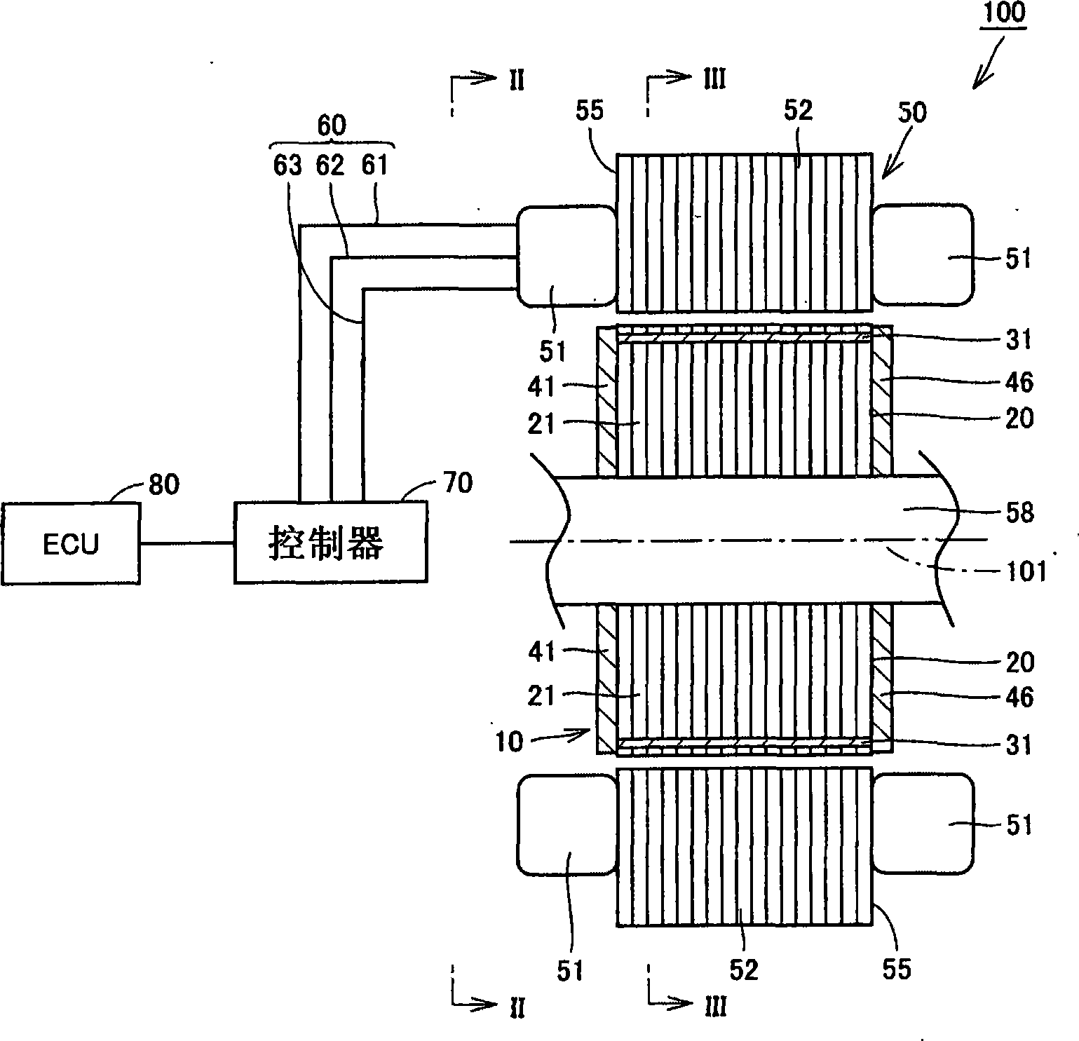 IPM rotor, IPM rotor manufacturing method and IPM rotor manufacturing apparatus