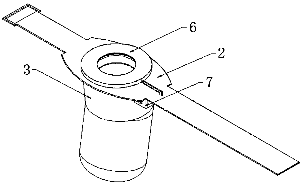 Urinary colostomy hydrops collecting device