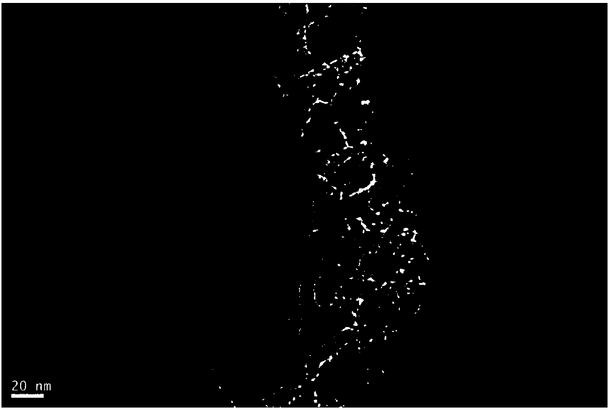 Carbon nanotube encapsulated cobalt and oxide nanosphere absorbing material thereof and preparation method thereof