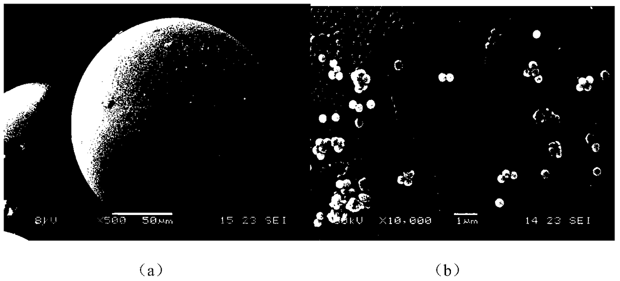 A kind of polystyrene-acrylic acid polymer microsphere and preparation method thereof