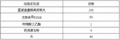 Raltitrexed colon specific pellet and preparation method thereof