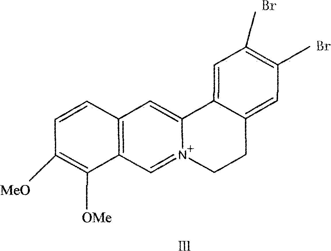 Novel preparation method of palmatine